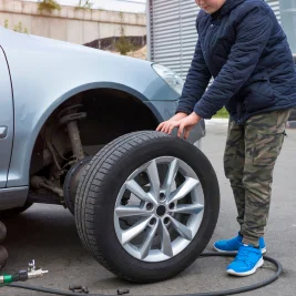 flat-tire-replacement